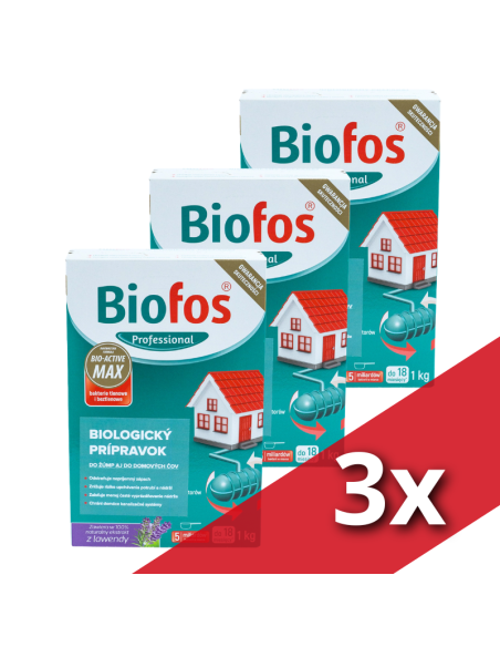 Biofos prášok 3x1kg