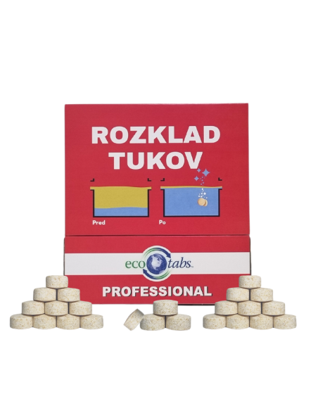 Ecotabs rozklad tukov v potrubí 24ks