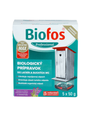 Biofos suché WC 250g