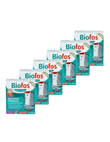 Biofos suché WC 6x250g