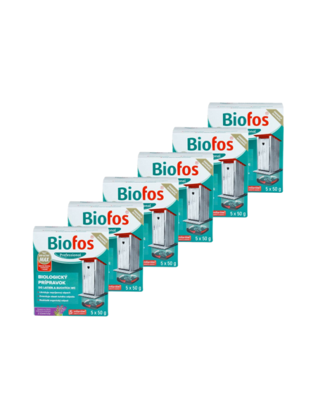 Biofos suché WC 6x250g